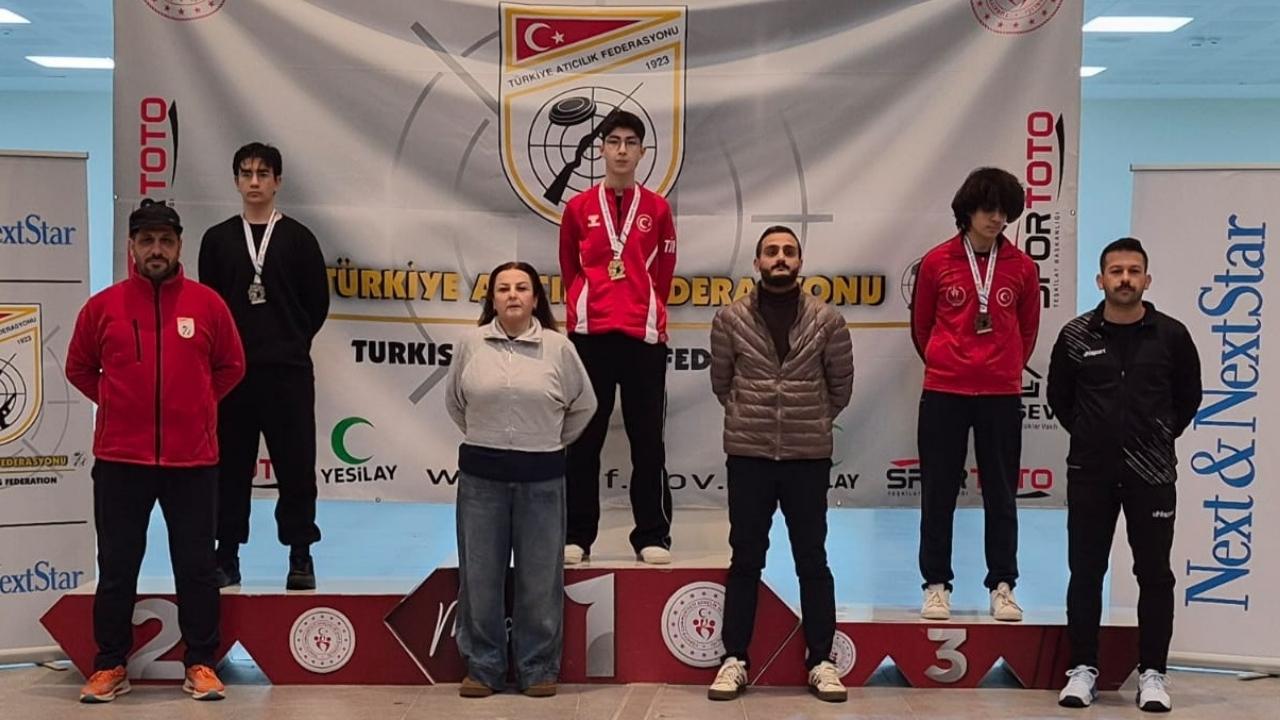 Samsunlu sporculardan atıcılıkta önemli derece