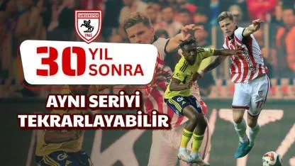 Samsunspor 30 yıl sonra üst üste 3 kez golsüz beraberlik serisini tekrarlayabilir