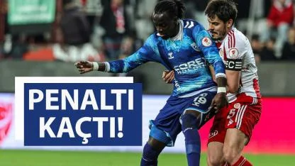 Samsunspor Antalyaspor maçının ilk yarı berabere bitti