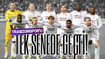 Samsunspor, Avrupa'da Trabzonspor'un 3 senede topladığı puanı geçti