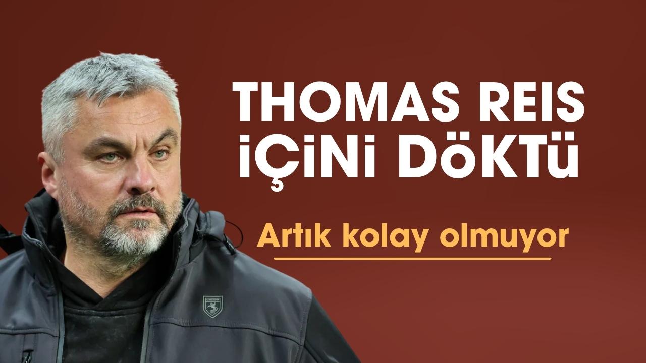 Samsunspor eski teknik direktörü Thomas Reis'ten itiraf! İlk kez...