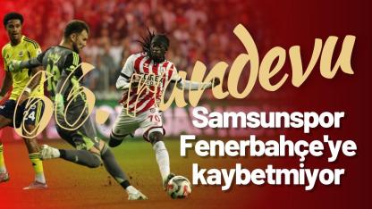 Samsunspor, Fenerbahçe’ye Süper Lig’de kaybetmiyor