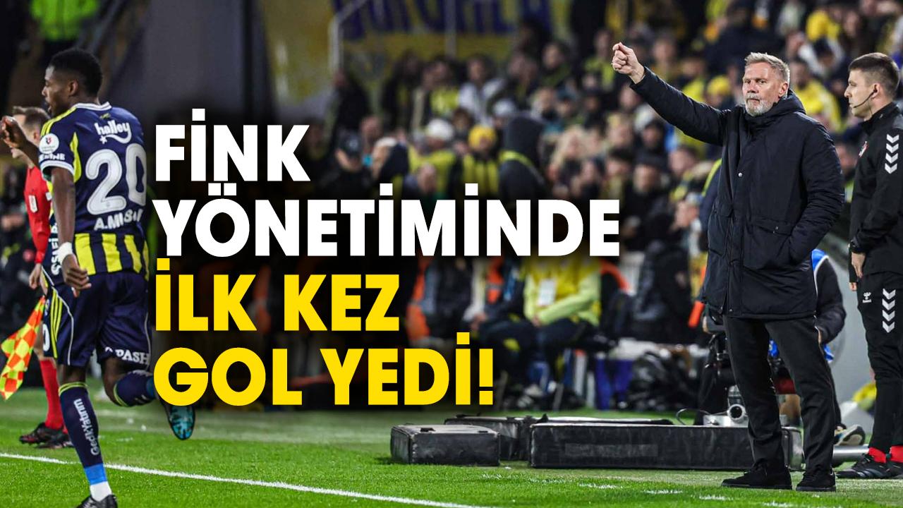 Samsunspor, Fink döneminde ilk golünü Fenerbahçe’den yedi