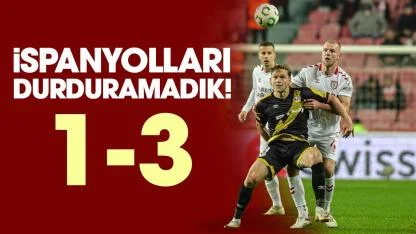 Samsunspor, Konferans Ligi'nde Rayo Vallecano'ya mağlup oldu