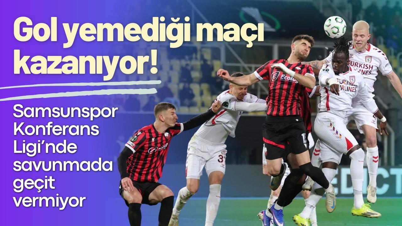 Samsunspor Konferans Ligi’nde savunmada geçit vermiyor