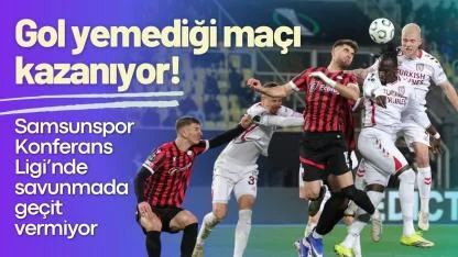 Samsunspor Konferans Ligi’nde savunmada geçit vermiyor
