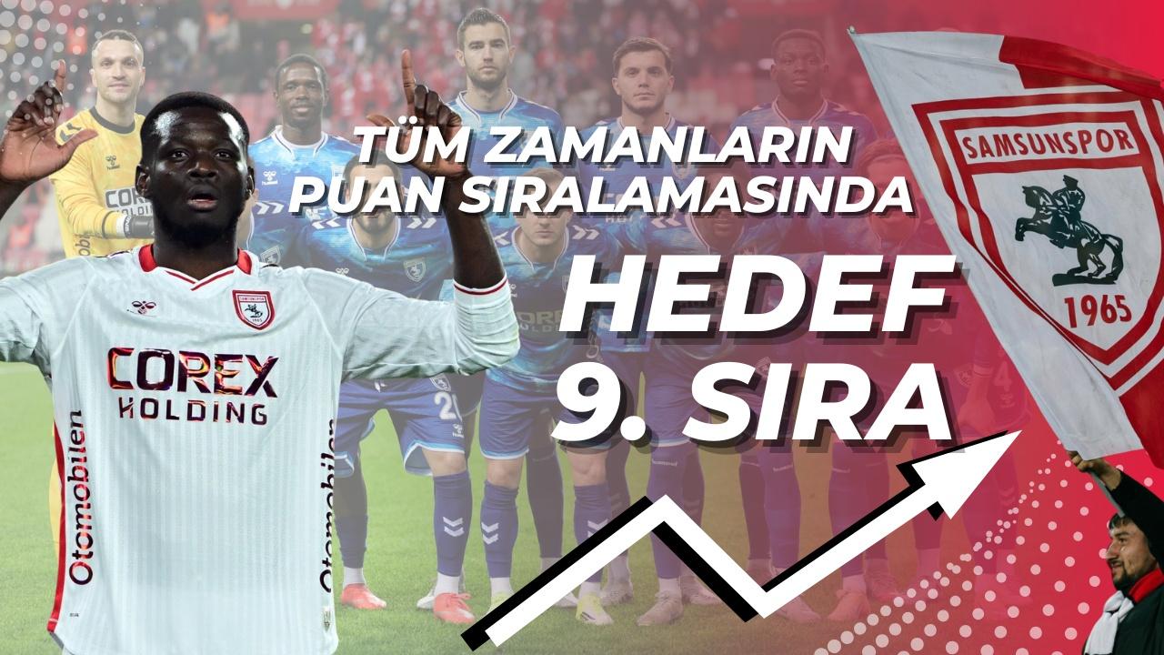 Samsunspor, Süper Lig’de tüm zamanların puan sıralamasında Gaziantepspor'u geçebilir