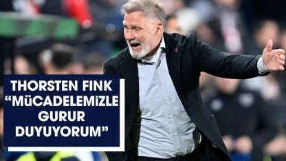 Samsunspor Teknik Direktörü Thorsten Fink: Mücadelemizle gurur duyuyorum