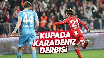 Samsunspor, Türkiye Kupası çeyrek finalinde Trabzonspor ile eşleşti