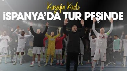 Samsunspor UEFA Konferans Ligi'nde Rayo Vallecano karşısında