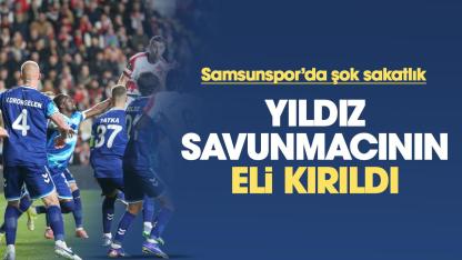 Samsunspor'a Satka'dan kötü haber! Ameliyat olacak