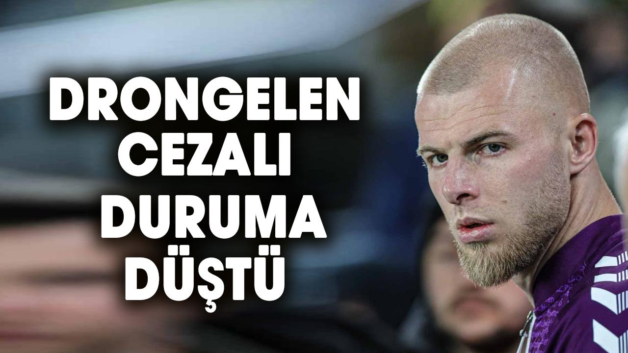 Samsunspor'da Drongelen Kayserispor maçında cezalı