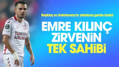 Samsunspor'da Emre Kılınç, Vaclav Cerny ile Barış Alper Yılmaz'ı geride bıraktı