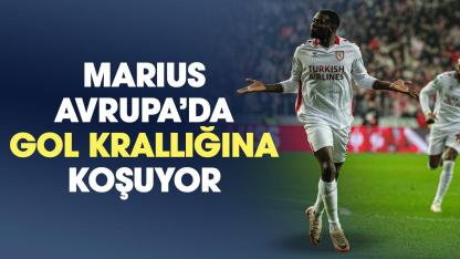Samsunspor'da Marius Mouandilmadji Avrupa'da gol krallığına koşuyor