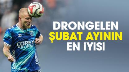 Samsunspor'da Rick van Drongelen şubat ayının en iyi stoperi oldu