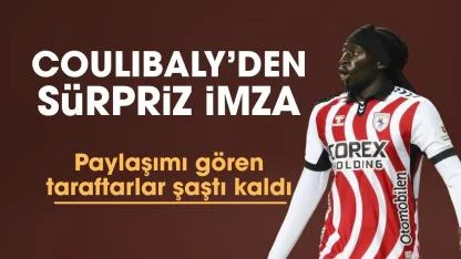 Samsunsporlu Coulibaly'den sürpriz anlaşma! Nereye gidiyorsun Tanguy...