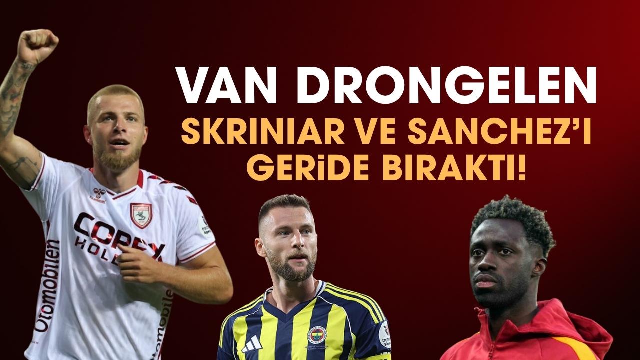 Samsunsporlu van Drongelen, Skriniar ve Davinson Sanchez'i geride bıraktı