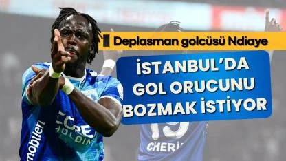 Samsunspor'un deplasman golcüsü Ndiaye'nin Fenerbahçe hedefi
