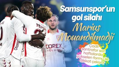 Samsunspor’un Kayserispor maçındaki gol umudu Marius Mouandilmadji