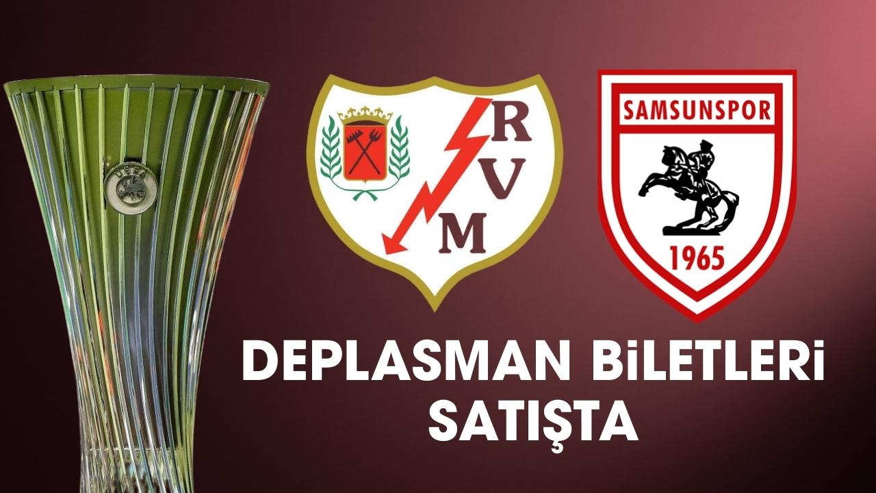 Samsunspor'un Rayo Vallecano deplasman biletleri satışta