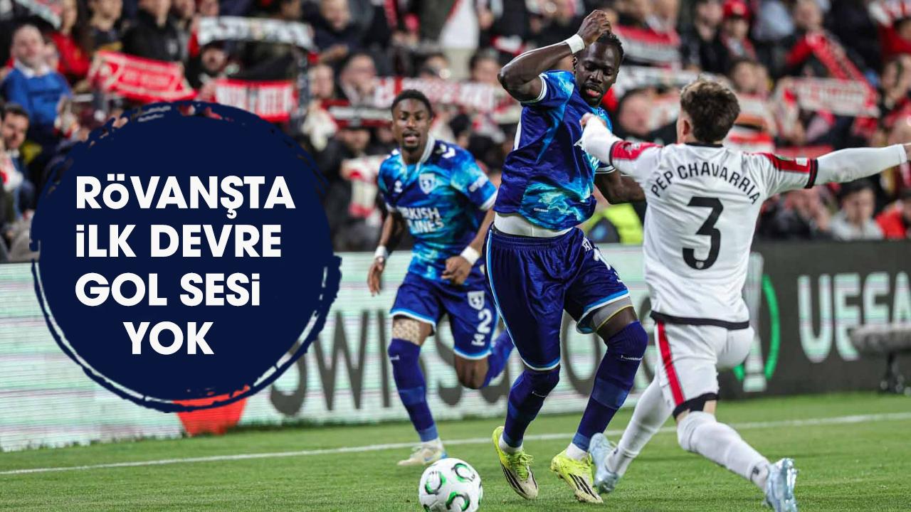 Samsunspor’un Rayo Vallecano maçı ilk devresi sona erdi