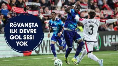 Samsunspor’un Rayo Vallecano maçı ilk devresi sona erdi