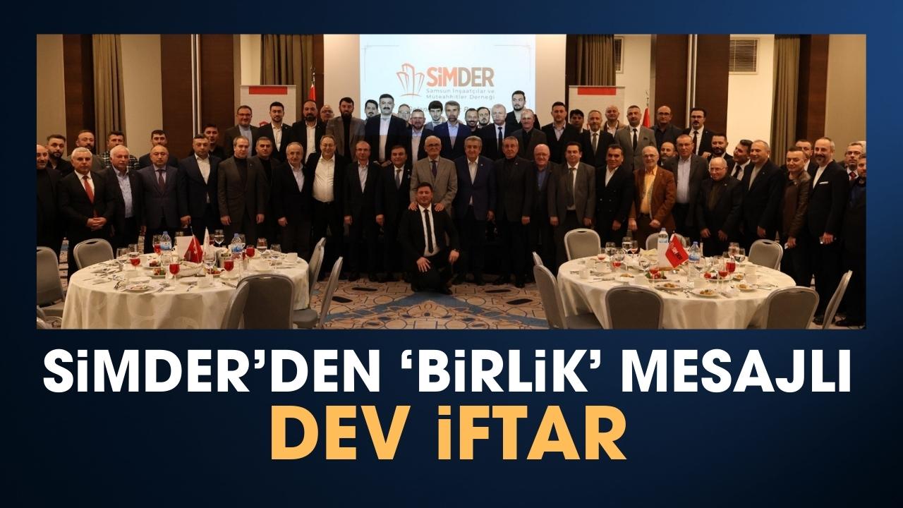 SİMDER'den geleneksel iftar programı
