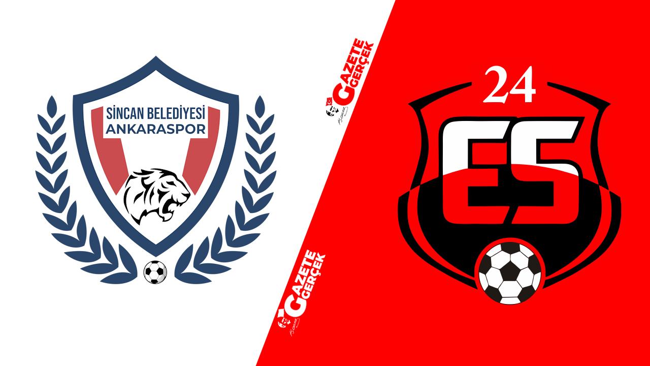 Sincan Belediyesi Ankaraspor 24Erzincanspor maçı saat kaçta, hangi kanalda?