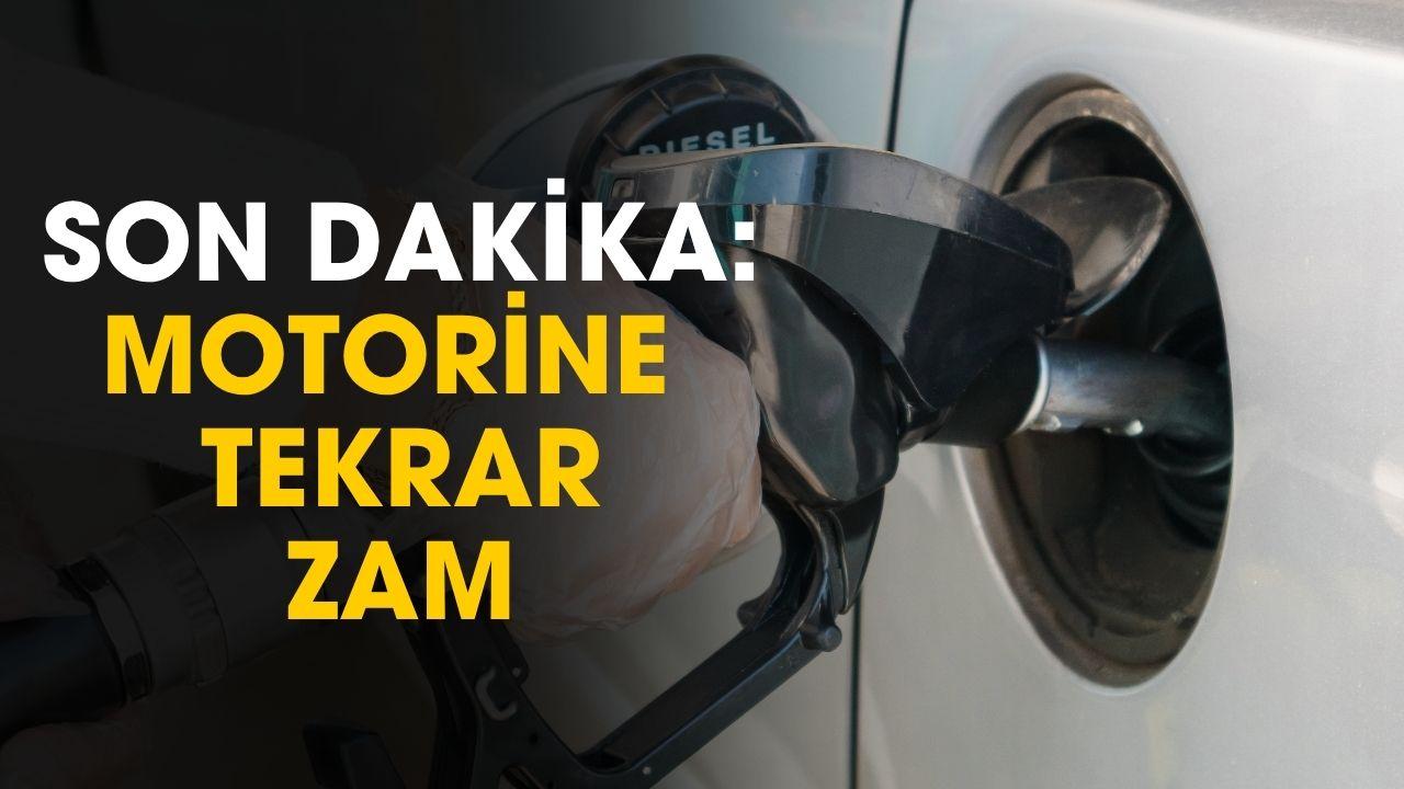 Sürücüler dikkat! 28 Mart'ta motorine 6 lira 10 kuruş zam