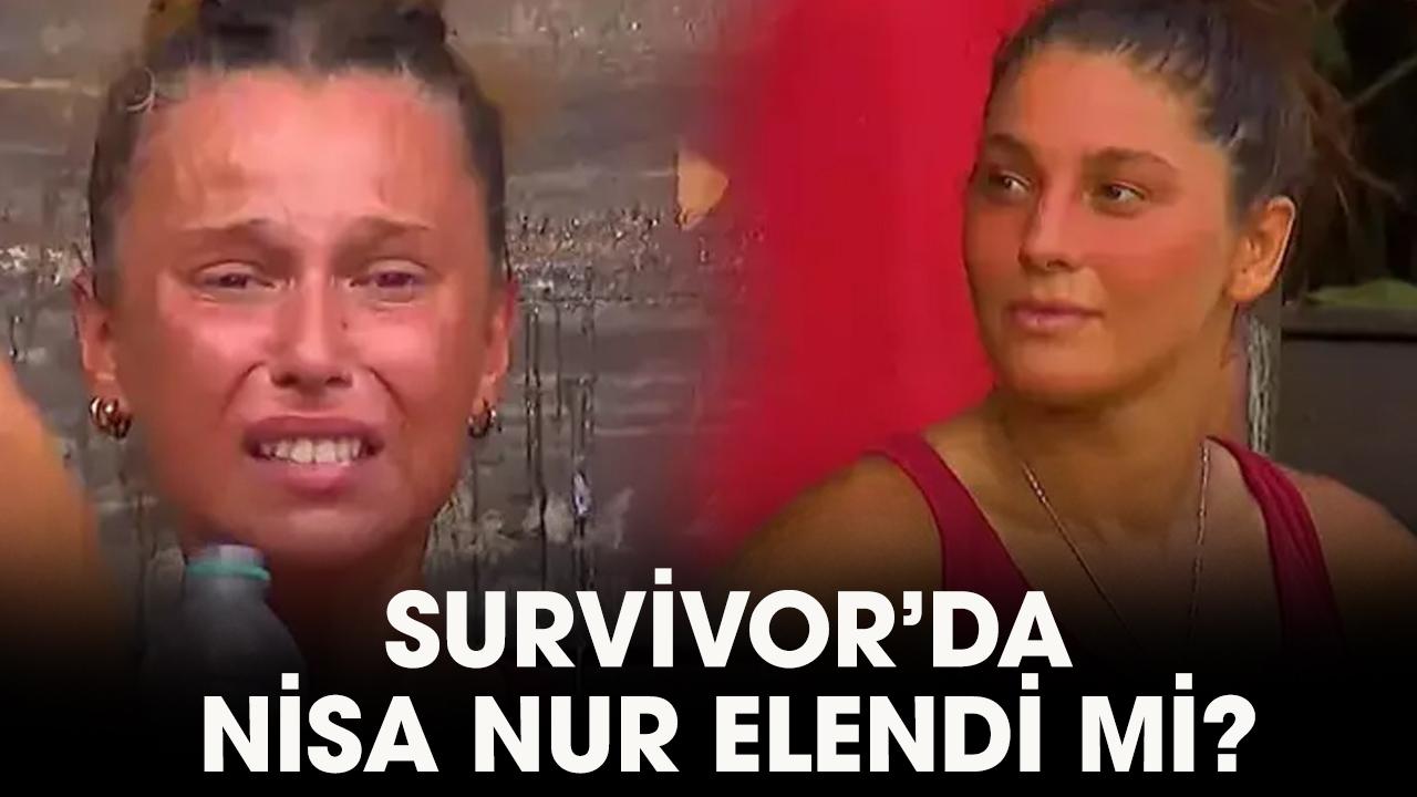 Survivor Nisa Nur elendi mi? Survivor kim elendi?