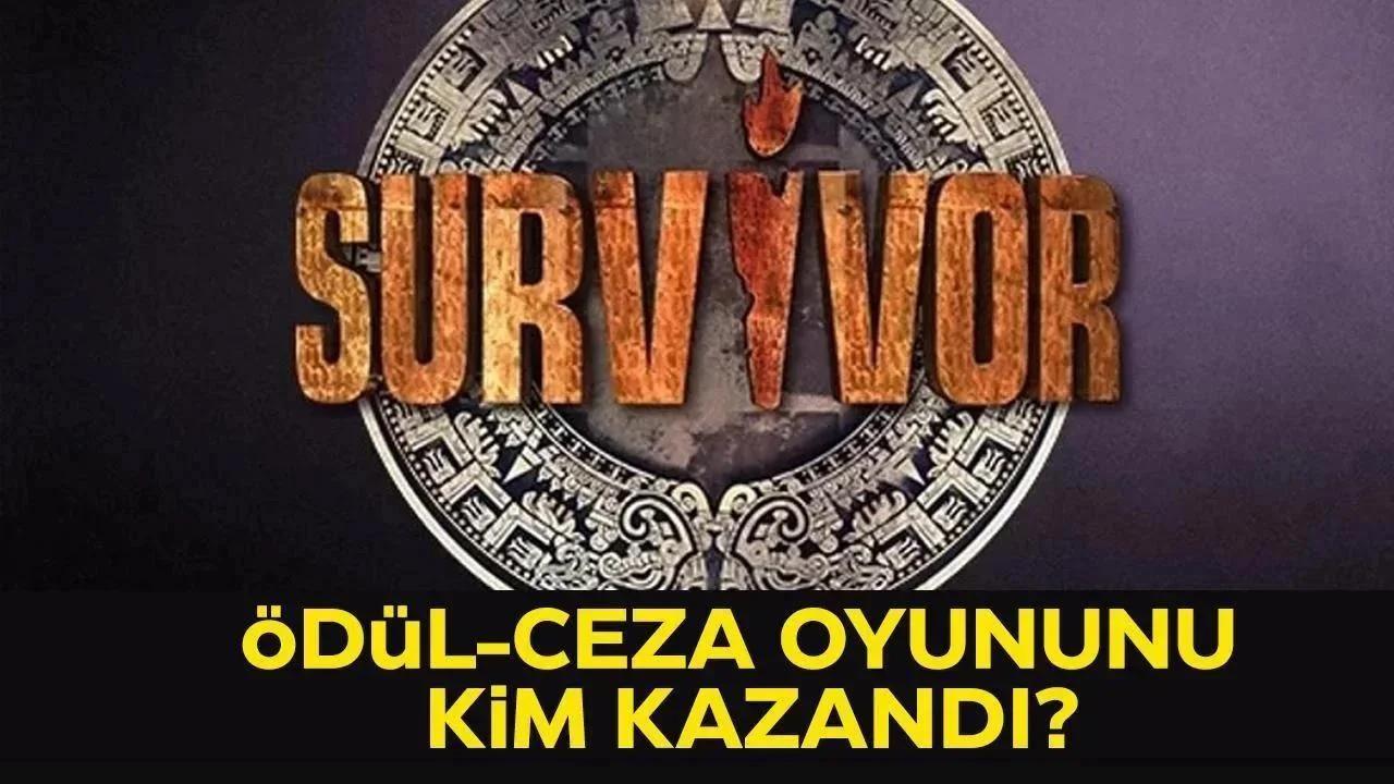 Survivor ödül-ceza oyununu hangi takım kazandı?