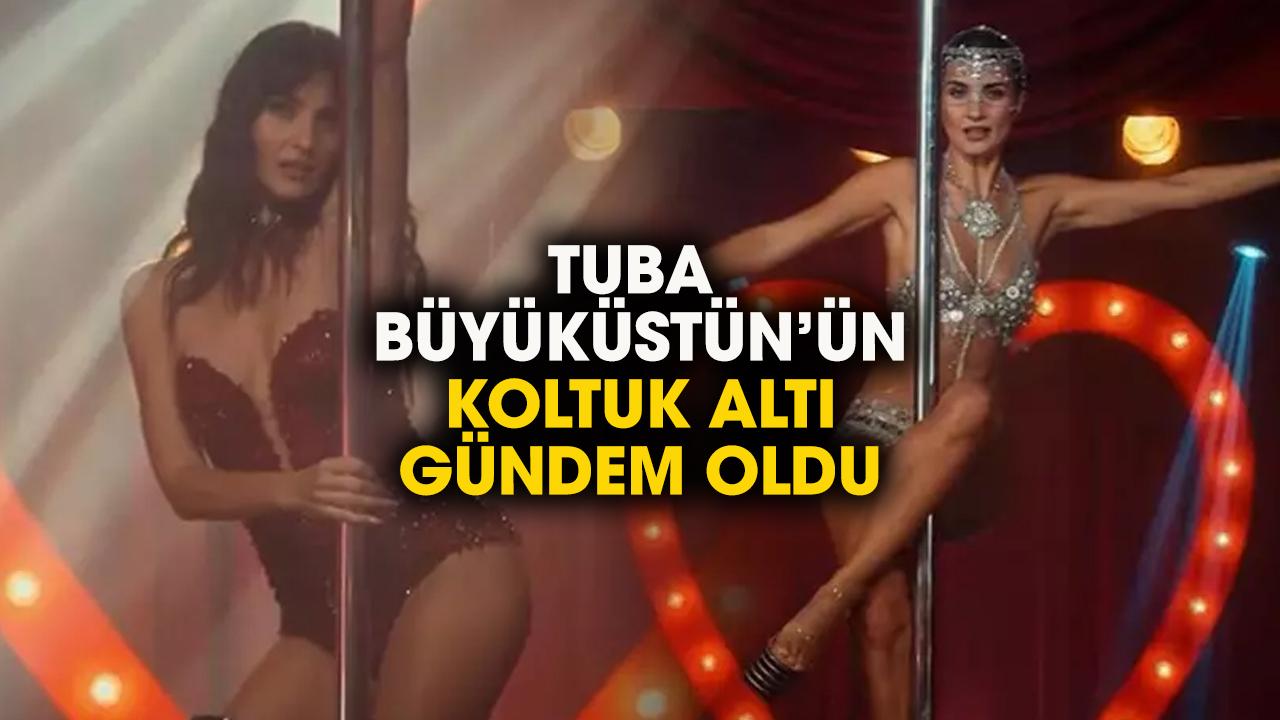 Tuba Büyüküstün'ün koltuk altı gündem oldu