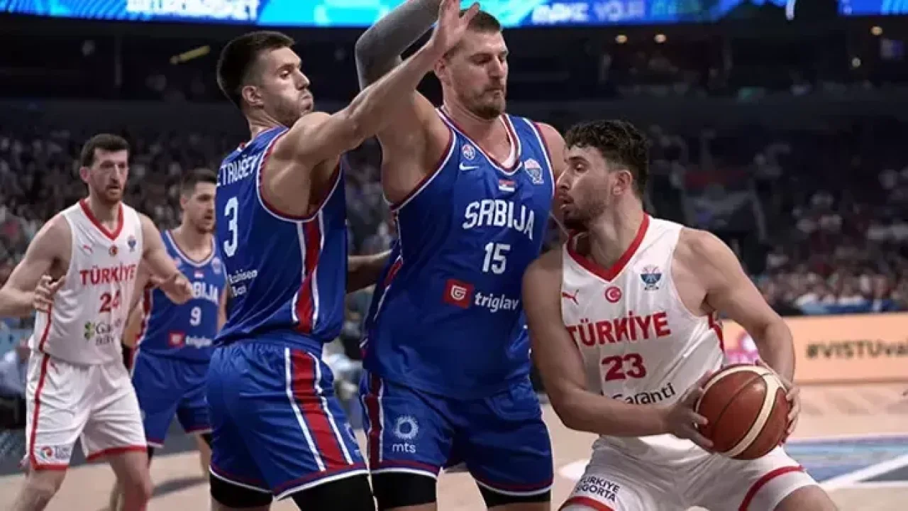 TRT 1 canlı izle- Türkiye basketbol maçı izle! Sırbistan - Türkiye TRT 1'de