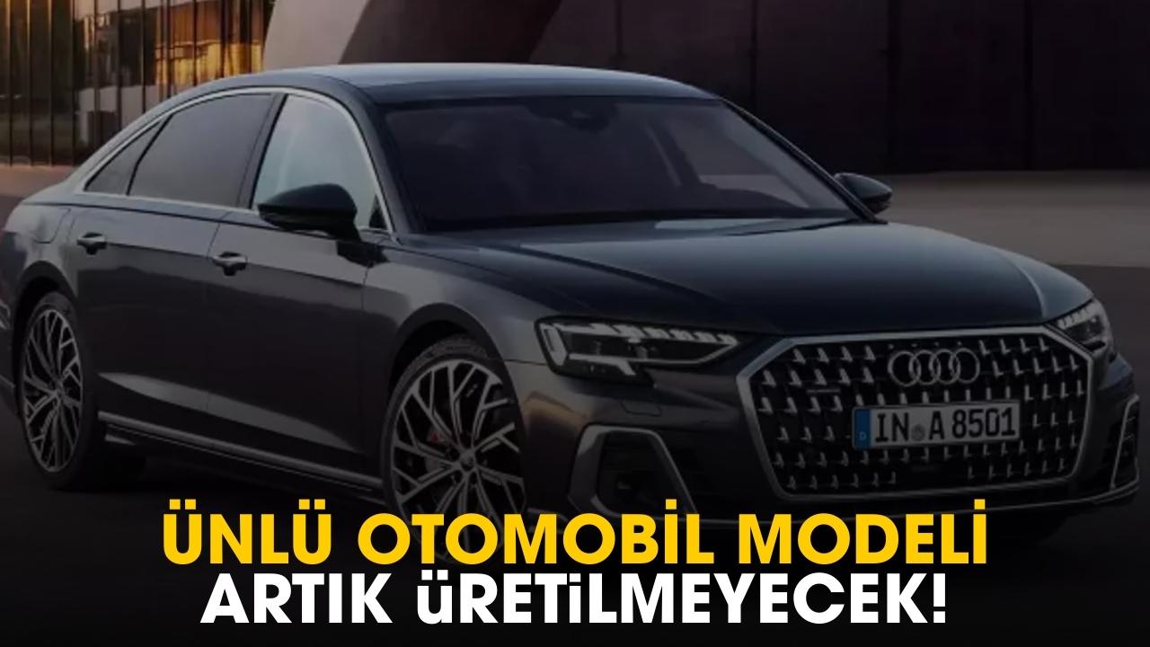 Ünlü otomobil modeli artık üretilmeyecek