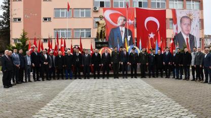 Vezirköprü'de Çanakkale şehitlerine anma töreni düzenlendi