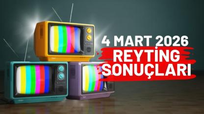 Yeraltı, Eşref Rüya, Gaziantep FK - Fenerbahçe… 4 Mart 2026 reyting sonuçları! Hangi program birinci oldu?
