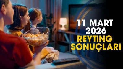 Yeraltı, Eşref Rüya, Yeraltı (Özet)…11 Mart 2026 reyting sonuçları! Hangi program birinci oldu?