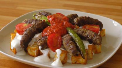 Yoğurtlu köfte kebabı tarifi