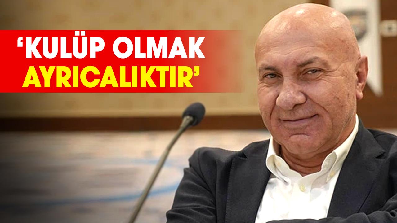 Yüksel Yıldırım: Kulüp olmak ayrıcalıktır
