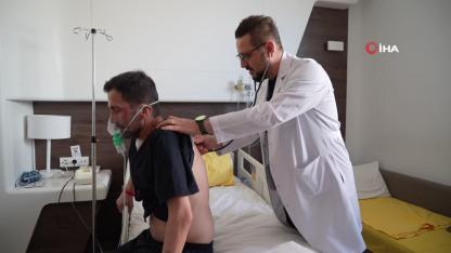 "Yüzde 10 yaşama hakkın kaldı" denilen KOAH hastası yeniden nefes aldı