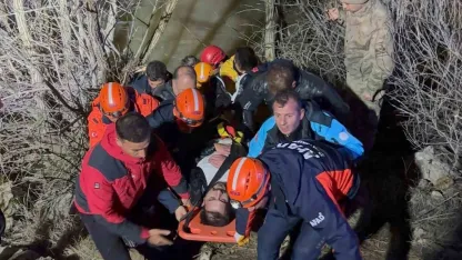 Erzurum’da nefes kesen kurtarma operasyonu