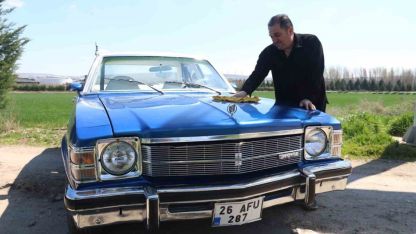 Çocuklukta hayal ettiği araca 52 yaşında kavuştu
