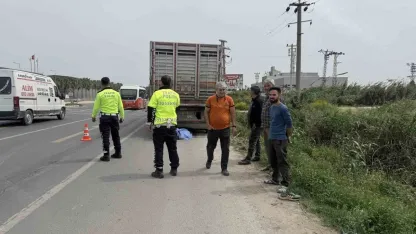 80 yaşındaki motosikletli kazada hayatını kaybetti