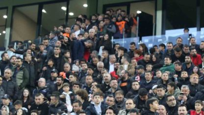 Gençlerbirliği - Galatasaray maçında VIP tribünde izdiham