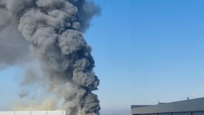 Ankara’da bir fabrikada yangın!