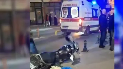 Ambulansla çarpışan motosikletli hayatını kaybetti
