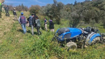 Traktör kazasında ağır yaralan sürücü 3 gün sonra öldü