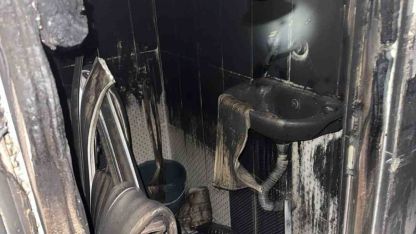 Otel odasında yangın: 3 kişi kurtarıldı