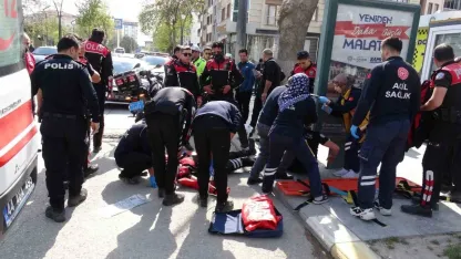 Yunus timleri kaza yaptı: 2 polis yaralı