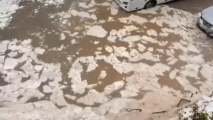 Adana’yı dolu, sağanak ve hortum  vurdu